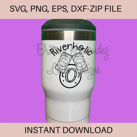 River tee, Riverholic, river SVG, Floating tee, tubing, Summer