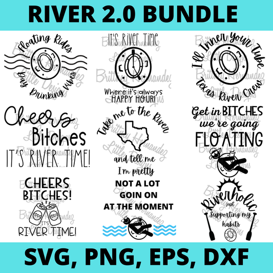 River SVF, Floating digital downloads, River bundle 2.0