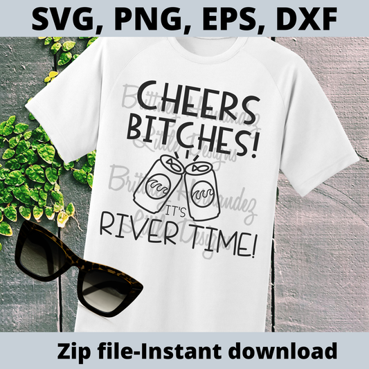 River tee, River Svg, Summer Svg Designs, River Svg Files for Cricut, Silhouette, Instant Download, Digital files, Cheers Bit