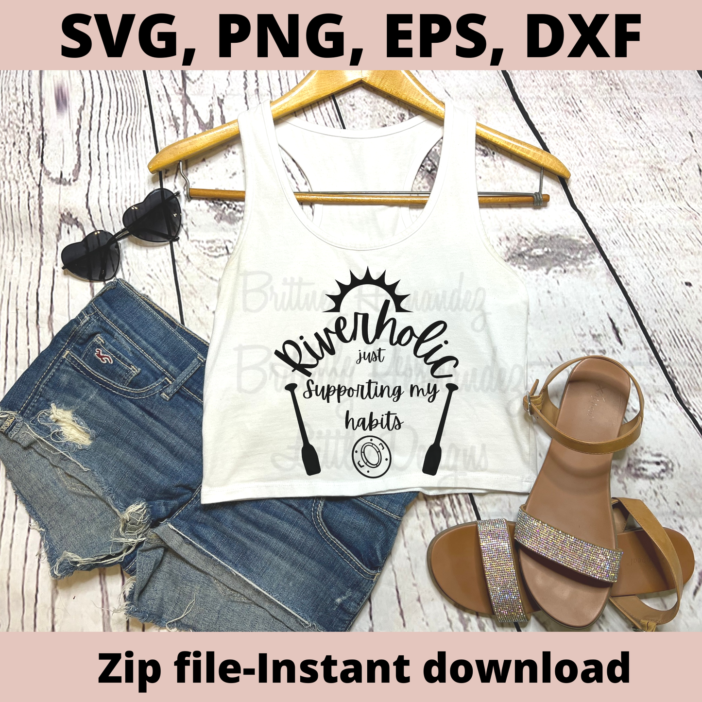 River tee, Riverholic, River Svg, Summer Svg Designs, River Svg Files for Cricut, Silhouette, Instant Download, Digital files